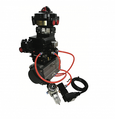  Rack and pinion pneumatic actuators